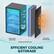 SIMZLIFE
Cold Air
HEAT
High quality compressor
Microporous foam layer
One-piece molded body
EFFICIENT COOLING & STORAGE