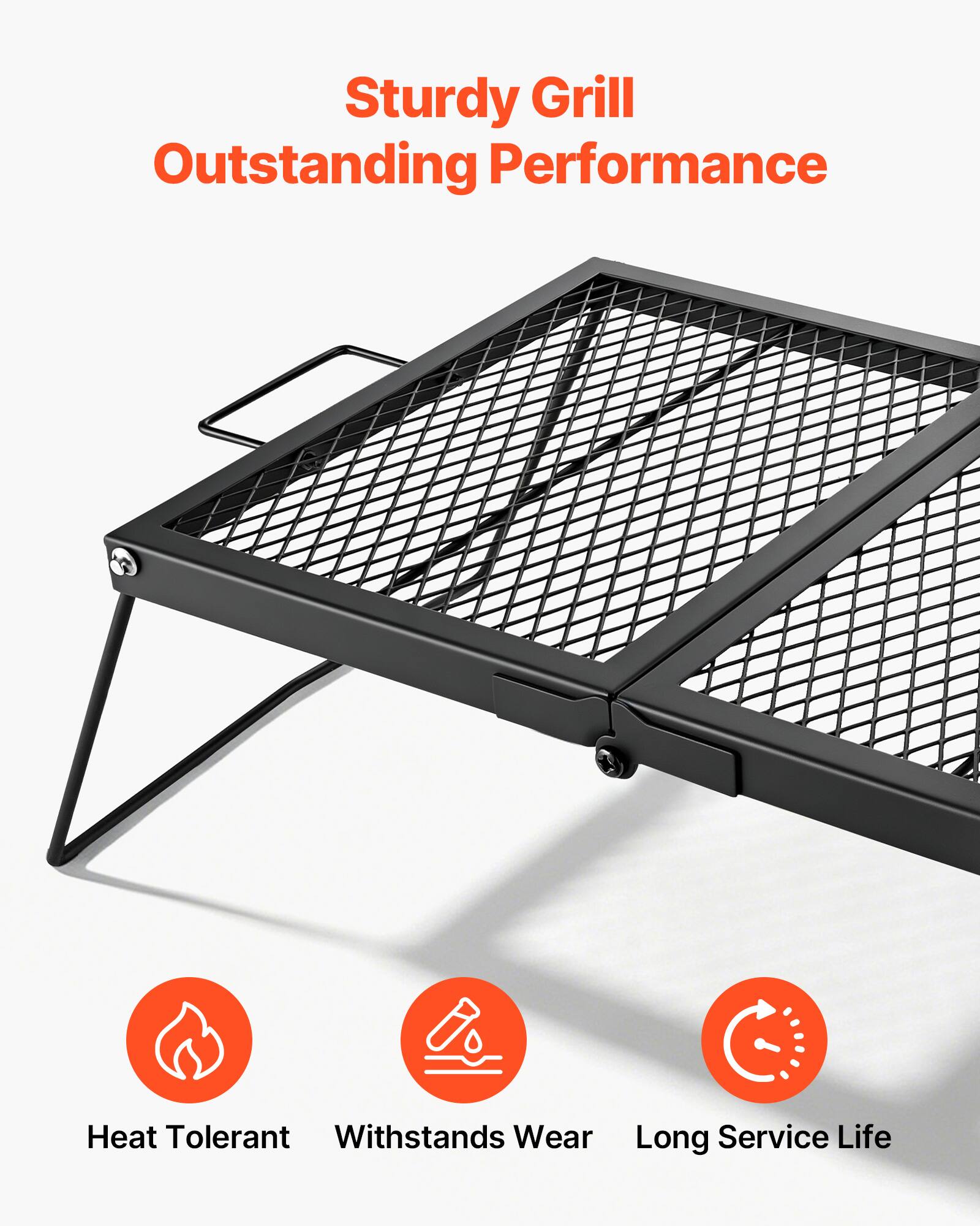 Sturdy Grill Outstanding Performance  
Heat Tolerant  
Withstands Wear  
Long Service Life