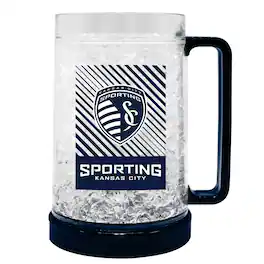 Logo Brands - Sporting Kansas City 16oz. Wordmark Freezer Mug - Navy