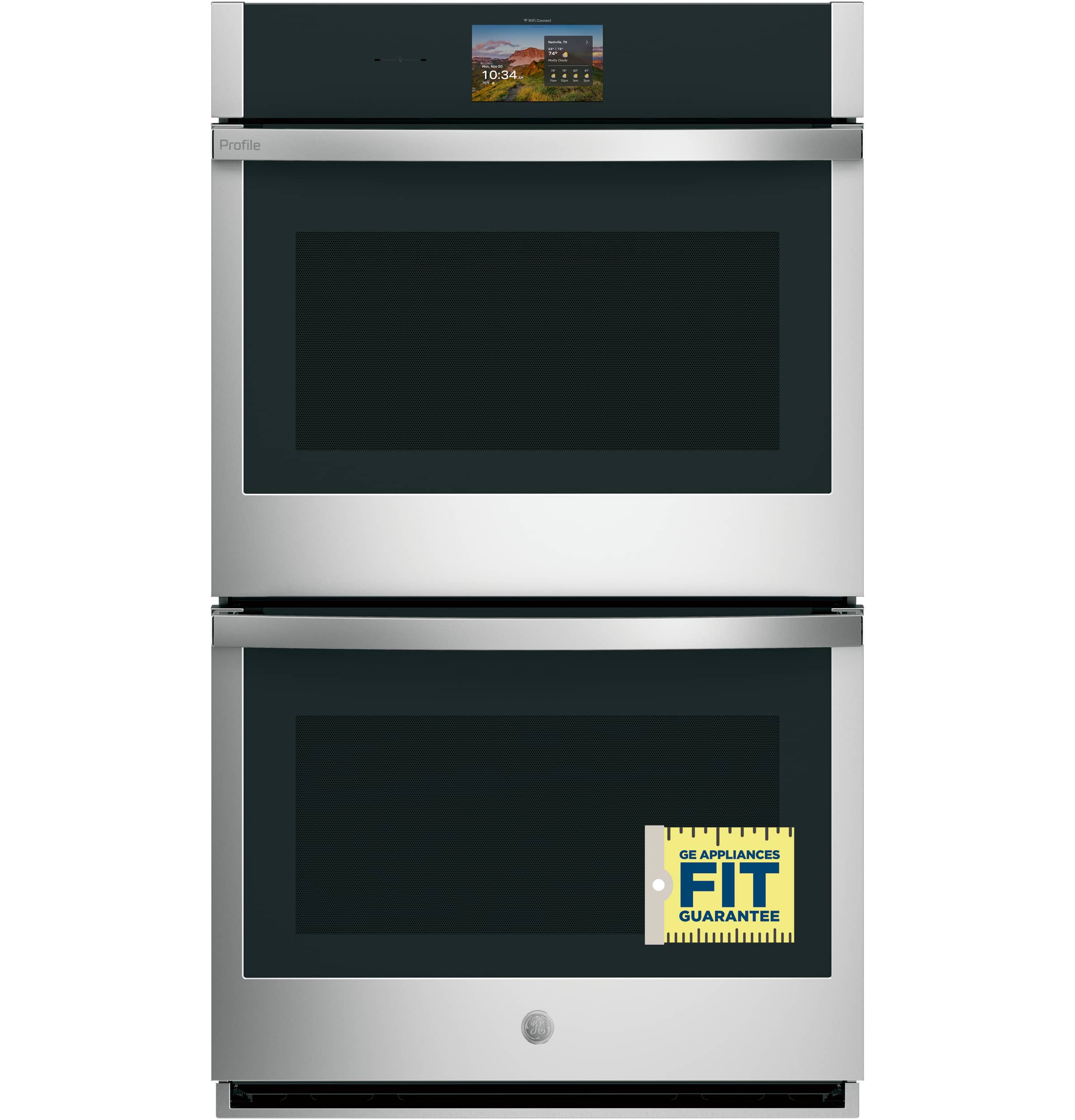 GE Profile - 30 Smart Built-In Double Electric Convection Wa
