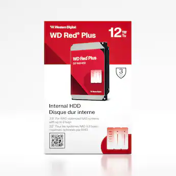 WD Red Plus 12TB NAS Internal Hard Drive - Best Buy WD Red Plus 12TB NAS Internal Hard Drive - Best Buy