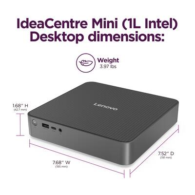 Lenovo IdeaCentre Mini Desktop Intel Core 7 Processor 240H