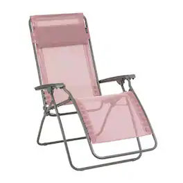 Lafuma - R Clip Reclining Foldable Zero Gravity Relaxation Patio Chair, Cerisier - Cerisier (Cherry Blossom)