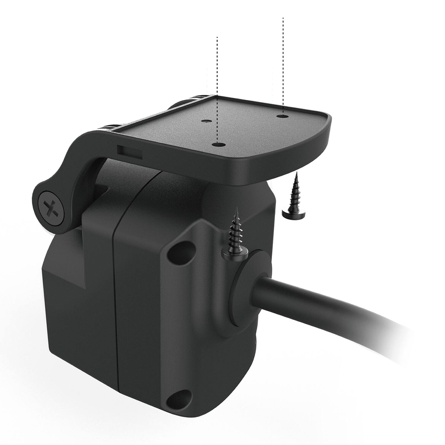Alt View 1. Kenwood - DRV-A510WDP 1440p/1080p Compact Dual Dash Cams for Front and Rear 12/24V Systems, 2" Display, 136°/131.6°, Supports 2... - Black.