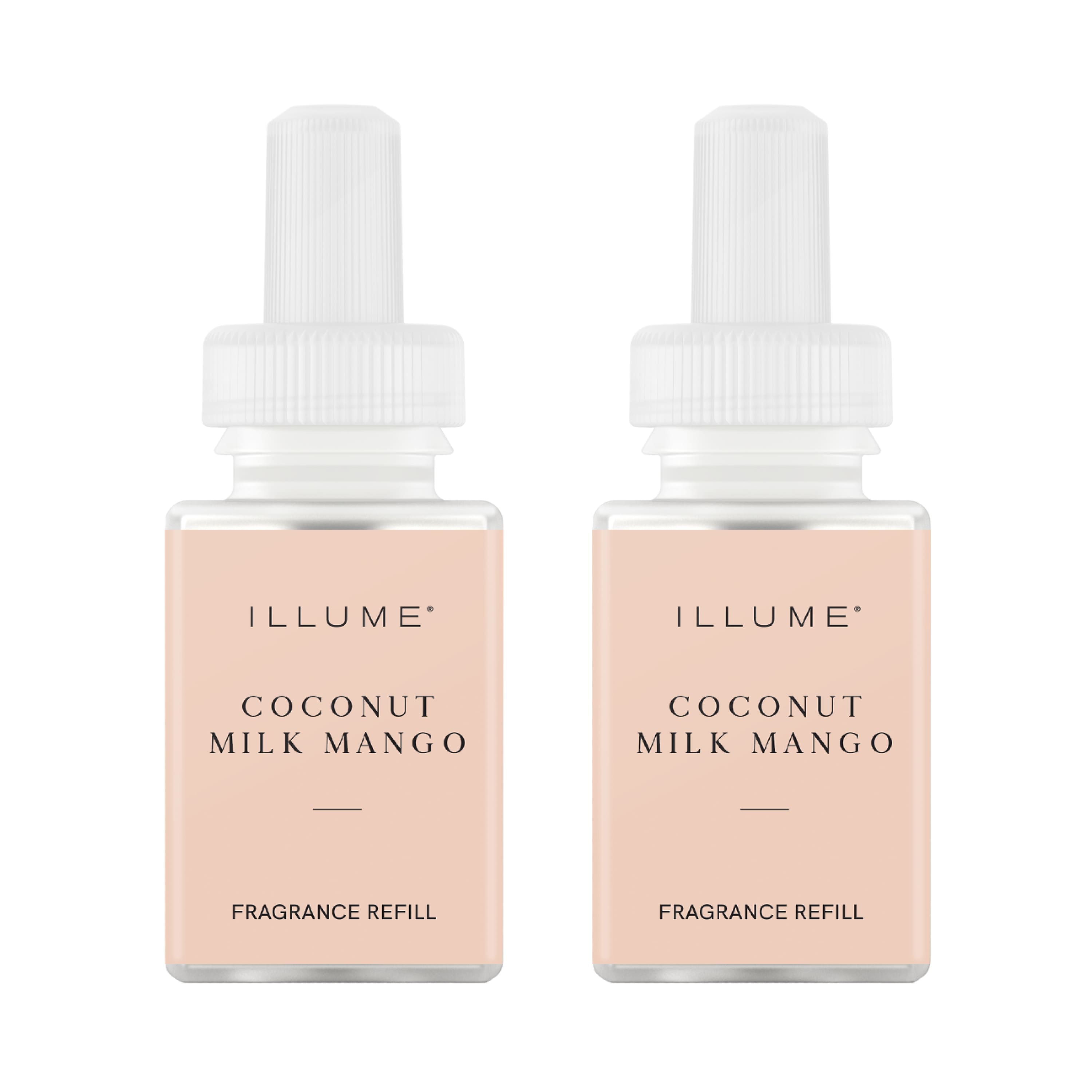 Pura - Illume Coconut Milk Mango Smart Vial Dual Refill - Pink - Front_Zoom