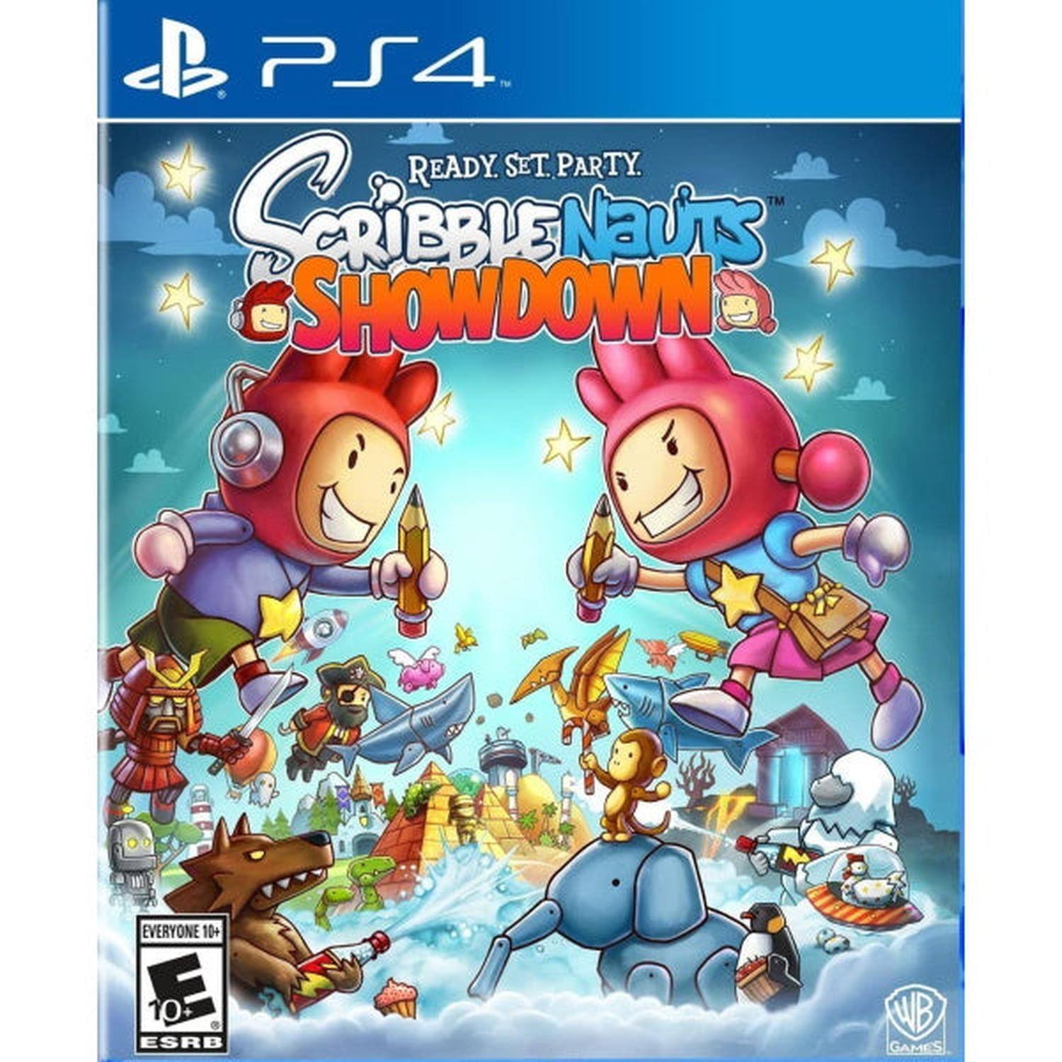 PS4 Ready Set Party. Scribblenauts Showdown. Everyone 10+ D 10 ESRB WB Games - E (Everyone)