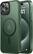 Front. Entronix - Entronix Magnetic Case for iPhone 13 Pro Max - Translucent Frosted Matte Finish - Green.