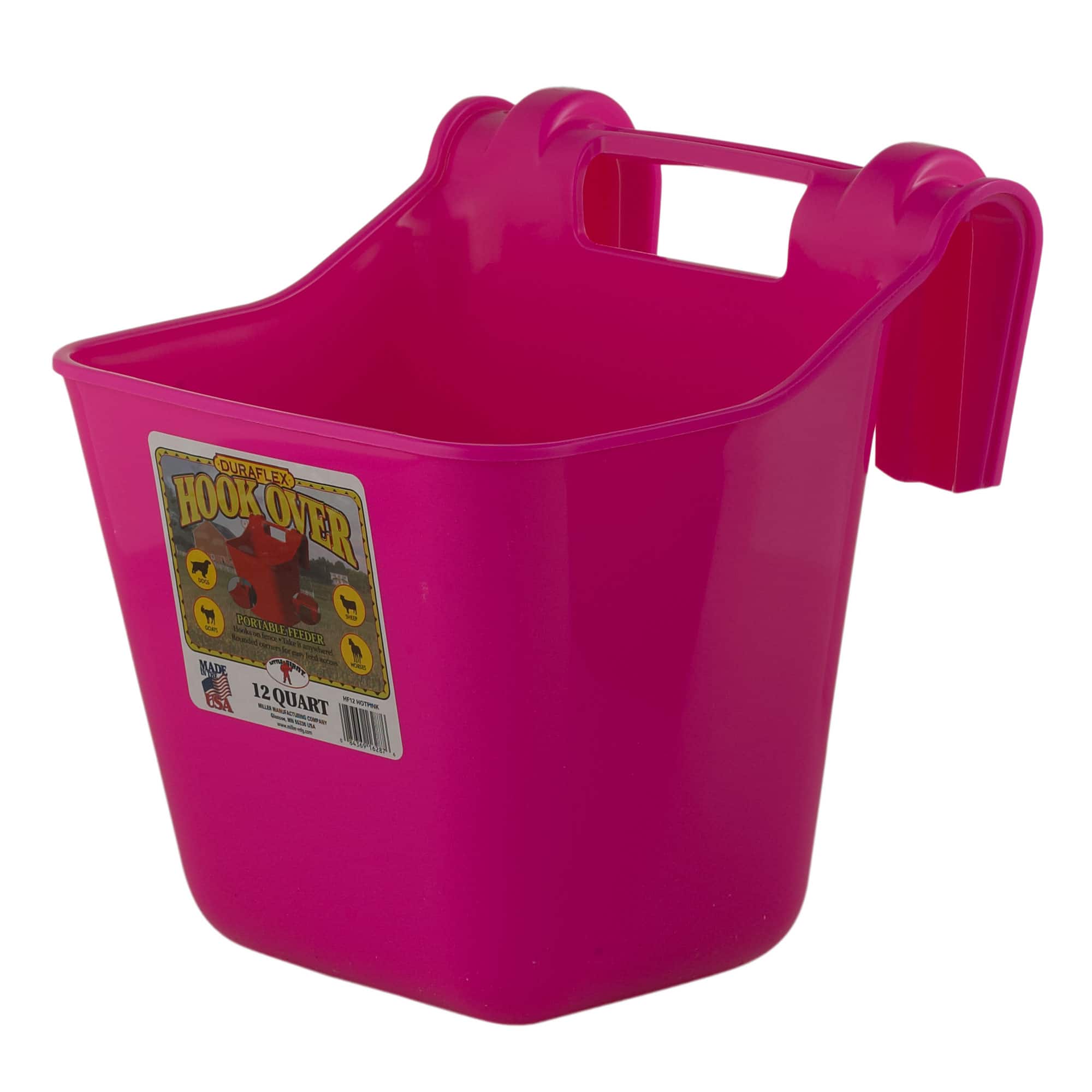 Little Giant - 12 Quart Mountable Livestock Pet Hook Over Bucket Feeder - Hot Pink price history on PriceWatchPro