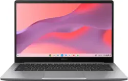 ASUS - CX14 14" FHD Chromebook Laptop - Intel Celeron - 4GB Memory - 64GB eMMC - Misty Grey - Front_Zoom