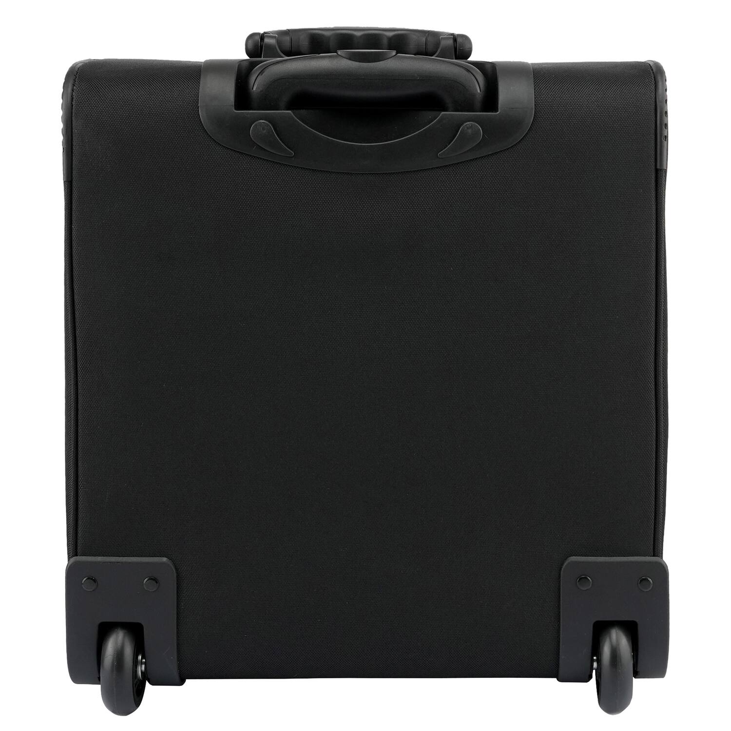 Left. Urban Factory - Up to 16" DAILEE Foam-Reinforced 2-Wheel 48H Trolley with Laptop and Clothing Compartments, Water Repellent - Black.
