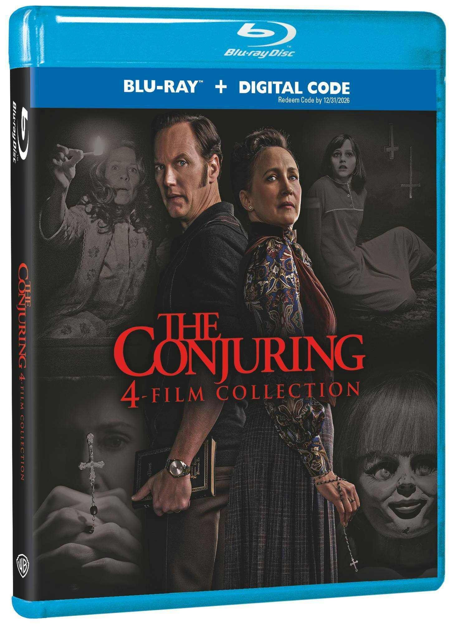 Angle. The Conjuring: 4-Film Collection   - BLU-RAY.