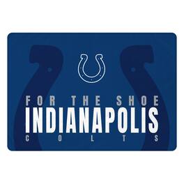 Pegasus - Indianapolis Colts 60" x 90" Oversized Slogan Fade Ultra Cozy FAN-mily Blanket - Multicolor