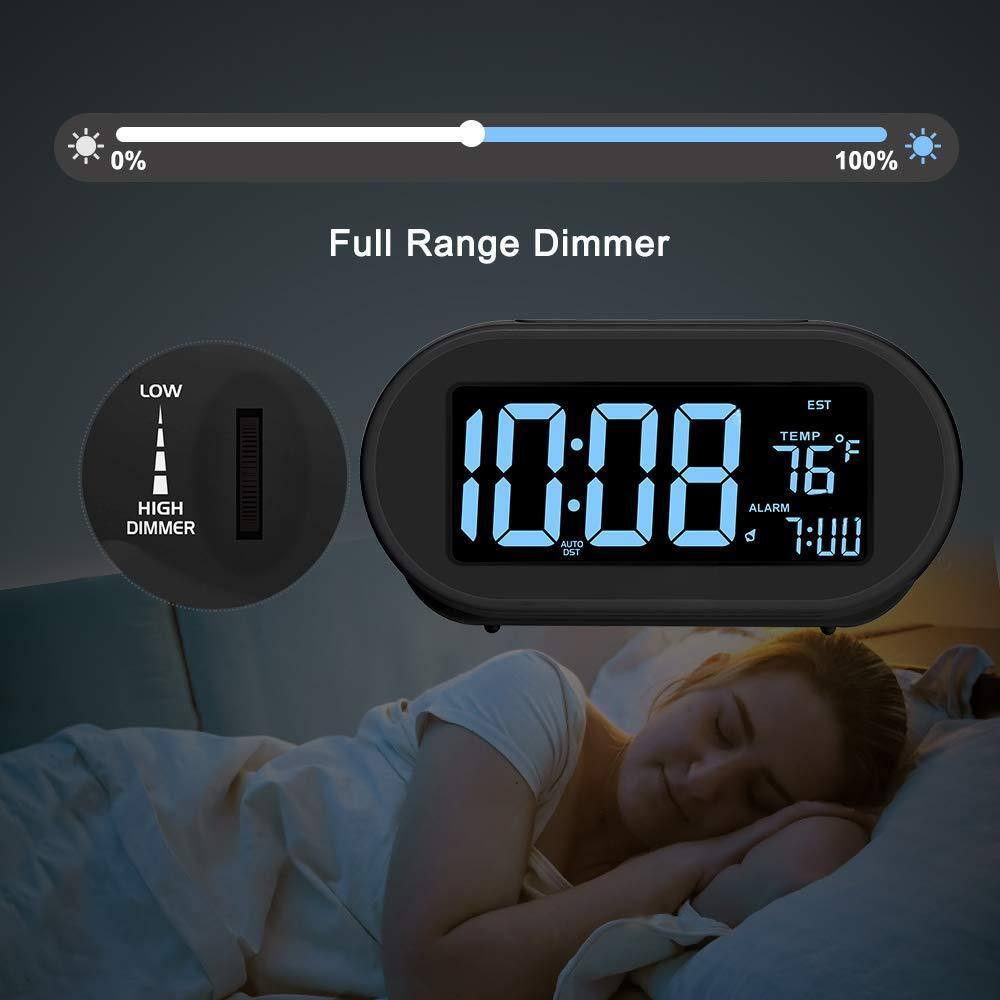 Full Range Dimmer

0% 100%

LOW HIGH DIMMER

10:08

EST TEMP 76°F

ALARM 7:00

AUTO DST