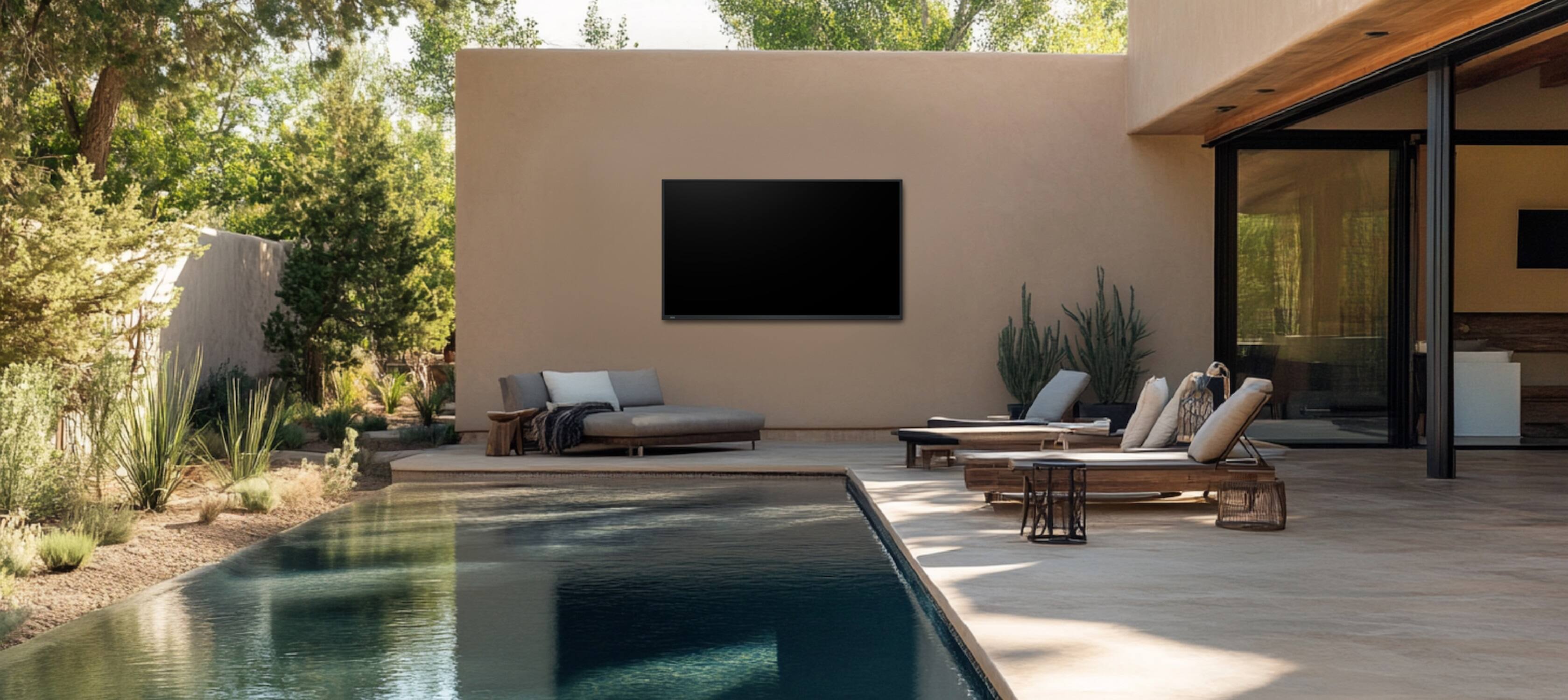 Alt View 2. Sonagi - Helios-Series 55" Class 4K UHD Smart Full-Sun Outdoor Television.