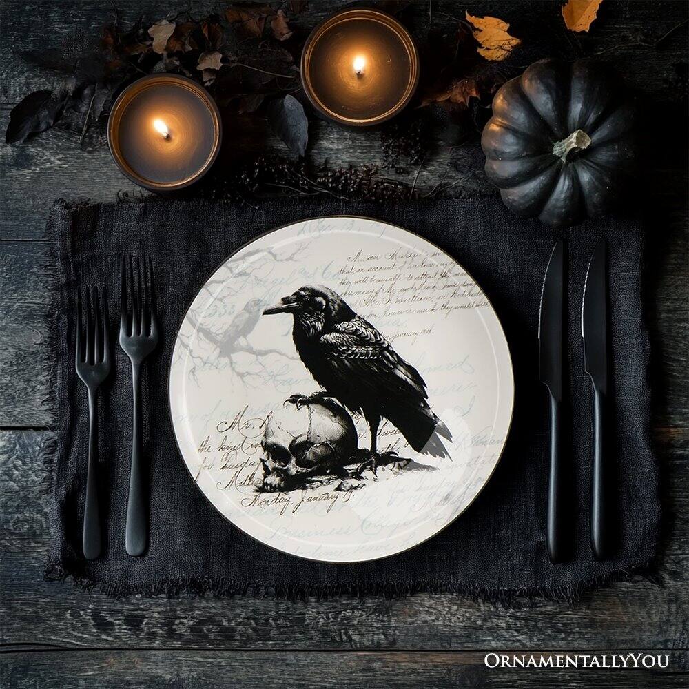 Certainly! Here is the corrected and grouped text from the image:

---

**Top Text:**
- "on wil h mn Mad the kind f Yarda Kiltur Aedry Jausay"

**Plate Text:**
- "A crow, a raven, a blackbird, a magpie, a jackdaw, a jay, a rook, a hooded crow, a carrion crow, a hooded crow, a hooded crow, a hooded crow, a hooded crow, a hooded crow, a hooded crow, a hooded crow, a hooded crow, a hooded crow, a hooded crow, a hooded crow, a hooded crow, a hooded crow, a hooded crow, a hooded crow, a hooded crow, a hooded crow, a hooded crow, a hooded crow, a hooded crow, a hooded crow, a hooded crow, a hooded crow, a hooded crow, a hooded crow, a hooded crow, a hooded crow, a hooded crow, a hooded crow, a hooded crow, a hooded crow, a hooded crow, a hooded crow, a hooded crow,