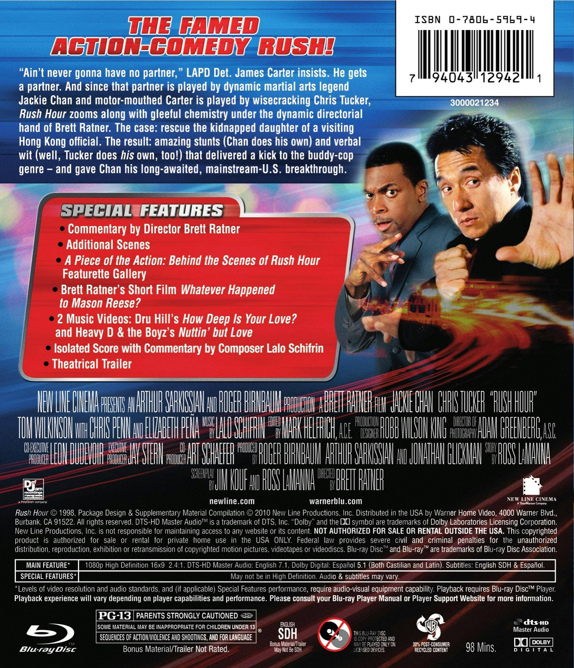 Back. Rush Hour [Blu-ray].