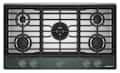 KitchenAid - 36 in. wide Gas Cooktop with 5 Burners and Integrated Wok Grate - Juniper