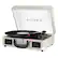 Front. Victrola - Journey Bluetooth Suitcase Record Player with 3-speed Turntable - Light Grey.