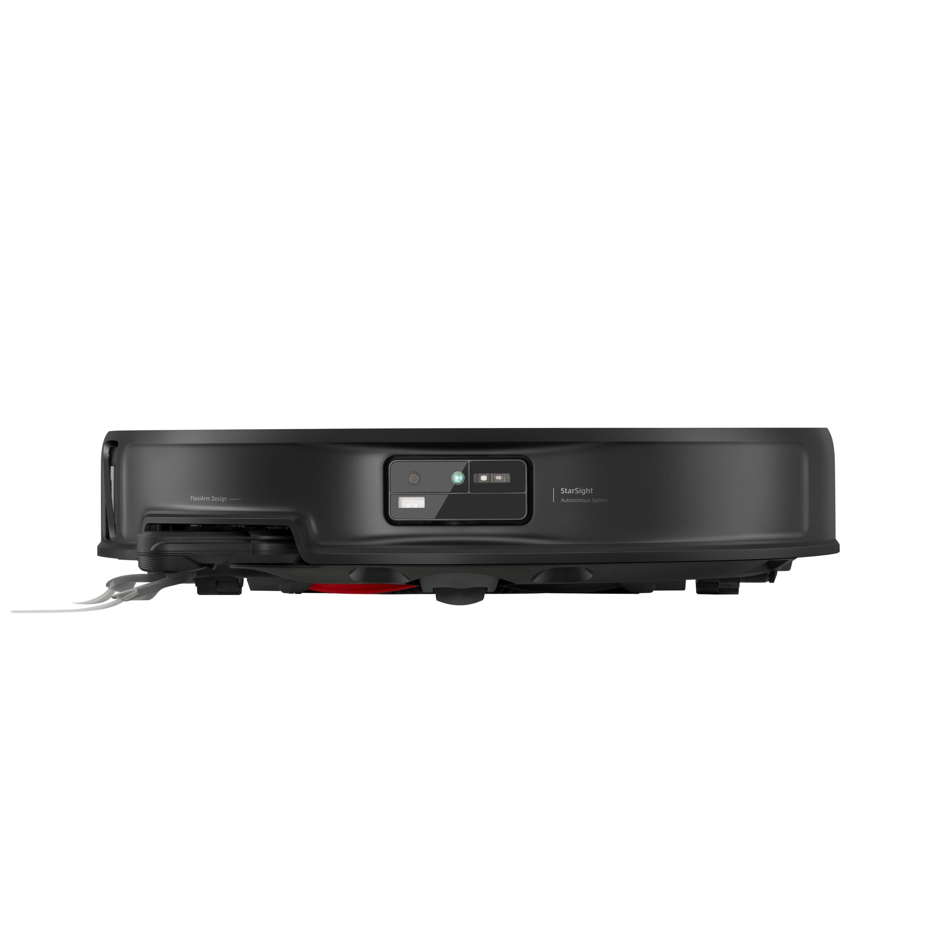 Alt View 2. Roborock - Saros 20X Thin, Self-Lifting Robot Vacuum and Mop , 36,000 Pa Suction Hyper Force and Multi-Fuction new RockDock - Black.