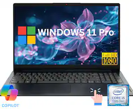 Lenovo - Ideapad 1i 15.6'' Full HD Touch Laptop, Intel Core i5 13th i5-1335U, 24GB RAM, 1TB SSD, Windows 11 Pro - Blue