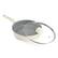 Alt View 4. Gibson - Gibson Home Barnsdall 11 Inch 4 Quart Ceramic Nonstick Alimunium Saute Pan with Lid in Cream - White.