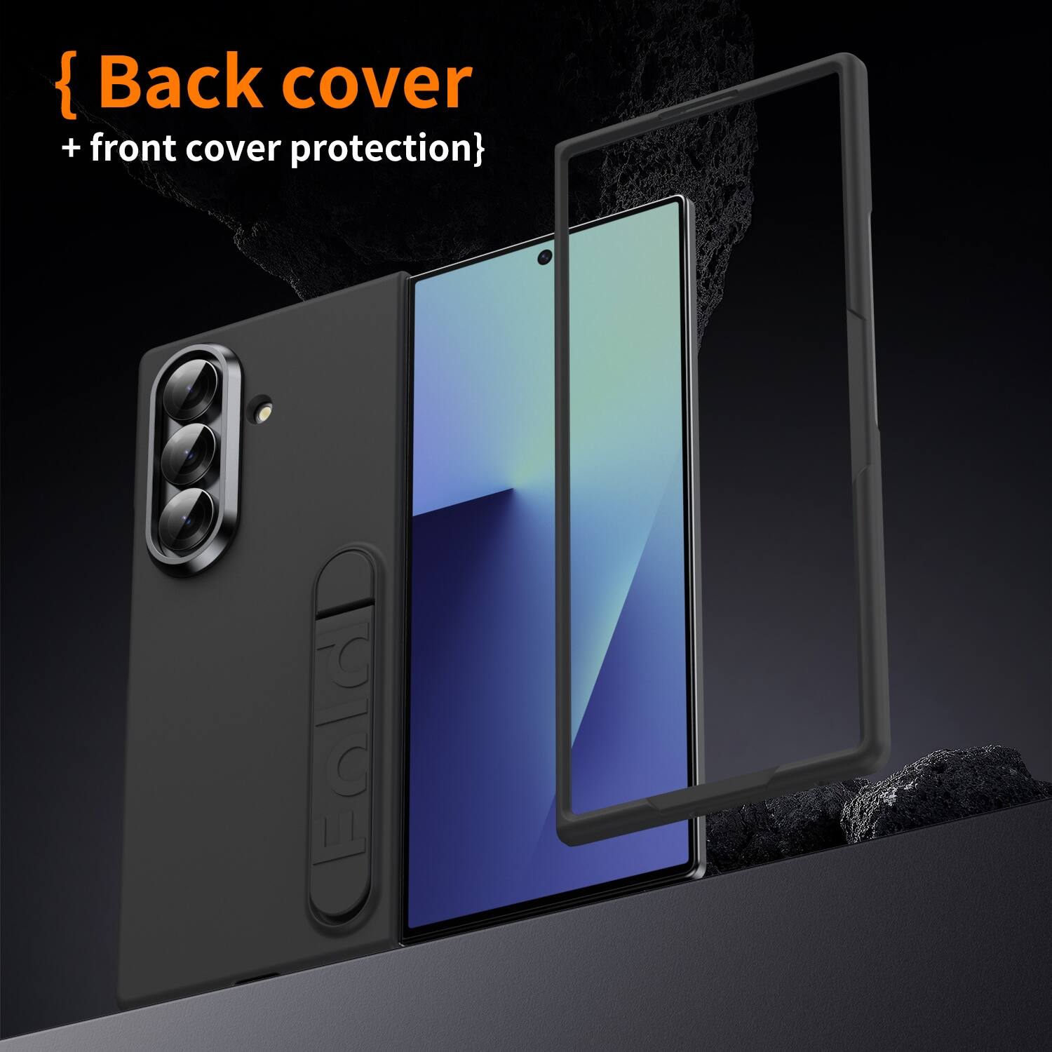 { Back cover + front cover protection}