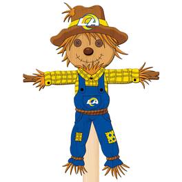 Fan Creations - Los Angeles Rams 12" Scarecrow Yard Stake - Multicolor