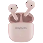 Front. TOZO - Mini Lightweight Earbuds, 25H Play, ENC Mic Clear Calls, Stereo Bass, Waterproof, Touch Control, APP-32EQ, Ergonomic Fit - Pink.