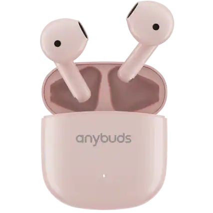 Front. TOZO - Mini Lightweight Earbuds, 25H Play, ENC Mic Clear Calls, Stereo Bass, Waterproof, Touch Control, APP-32EQ, Ergonomic Fit - Pink.