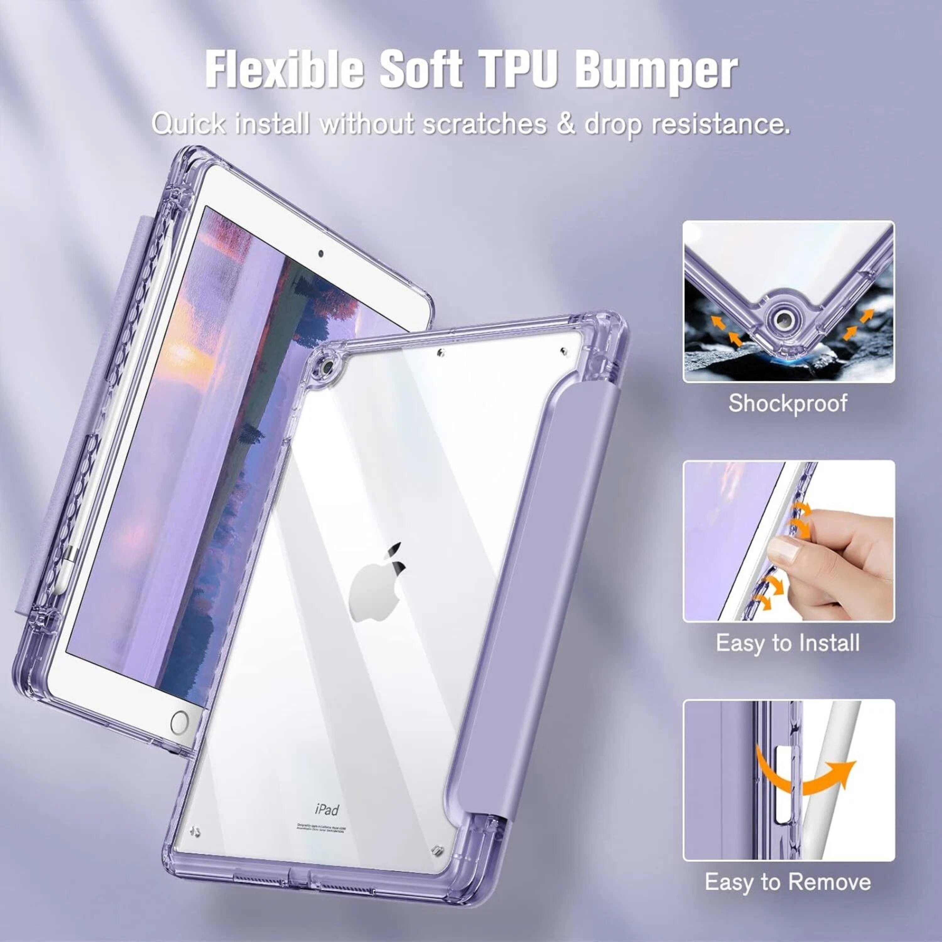 Flexible Soft TPU Bumper  
Quick install without scratches & drop resistance.  

- Shockproof  
- Easy to Install  
- Easy to Remove