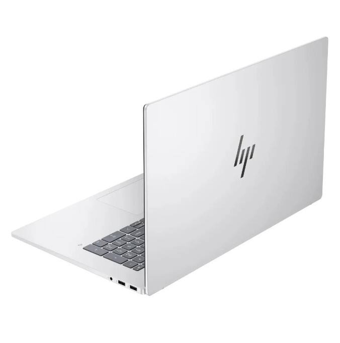 Angle. HP - HP OmniBook 7 17-dc0013ca 17.3" FHD Display Laptop Intel Core Ultra 7 32GB RAM 1TB SSD Windows 11 Home, Silver.