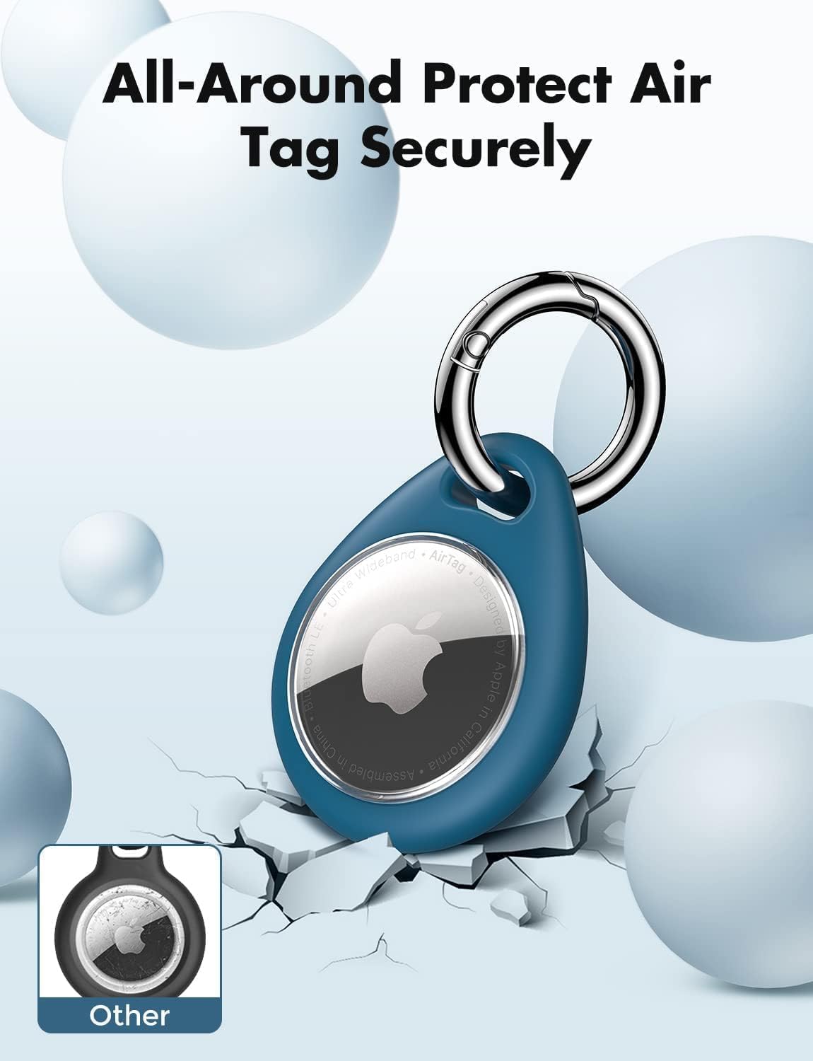 All-Around Protect Air Tag Securely

Wideband AirTag Ultra Designed LE by etooth Apple - Blu in China in California Assembled

Other