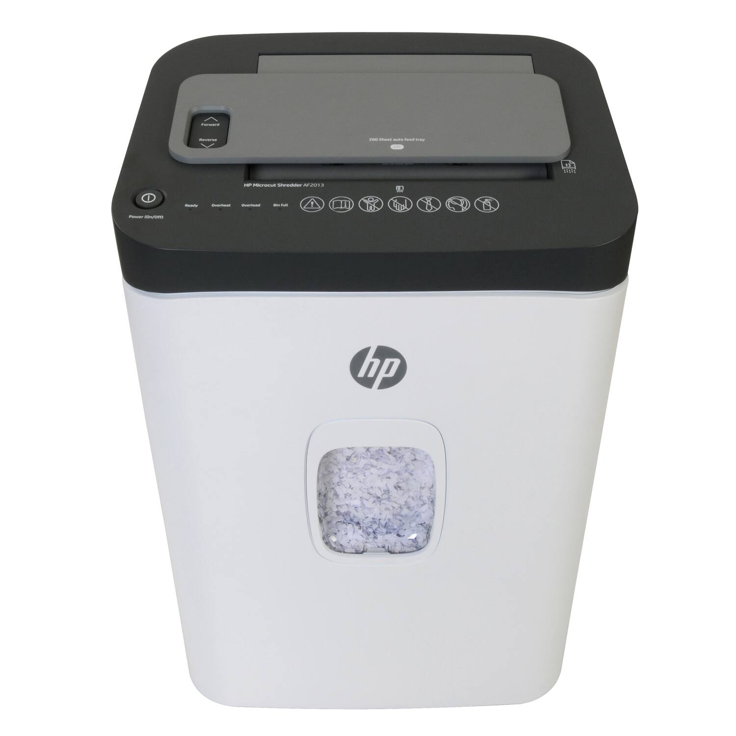 Alt View 11. HP - 13 Sheet Microcut Paper Shredder.