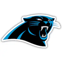 Fan Creations - Carolina Panthers 24" Logo Cutout Sign - Multicolor