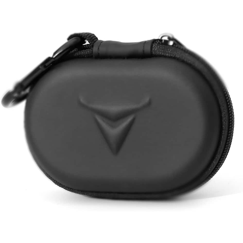 ACJPR - Zippered Headphone Carrying Case for Earphones, Earplugs, and Small Audio Accessories