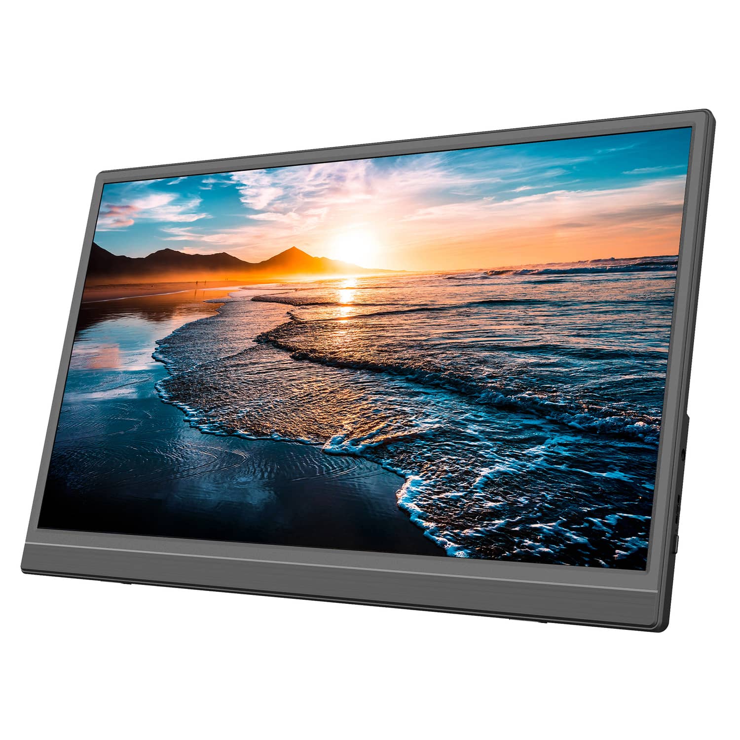 Supersonic - 15.6" 1080p Full HD Portable Display - Black