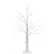 Front. Costway - 2ft Pre-lit Twig Birch Tree Battery Powered for Christmas Holiday - White.
