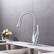 Alt View 11. Bio Bidet - Flow by Bemis - X Series Motion Activated Kitchen Faucet - Brushed Nickel - Brushed Nickel.