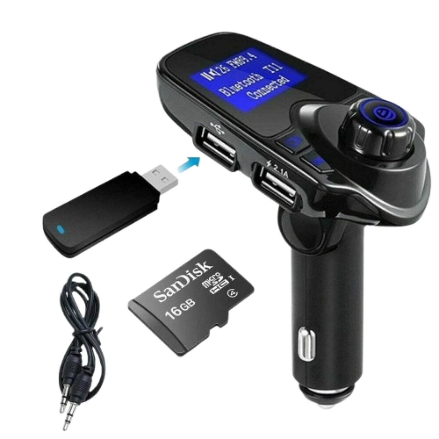 FH89.4  
N26 I11  
Bluetooth Connected  
SanDisk 16GB  
2.1A