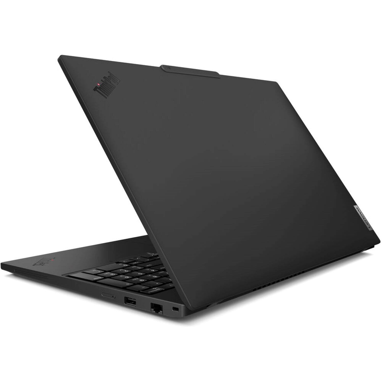 Alt View 7. Lenovo - ThinkPad T16 Gen 3 16" Touch - Screen Laptop - Ultra 7 with 16GB Memory - 1TB SSD - Black.