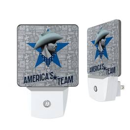Keyscaper - Dallas Cowboys 2024 Illustrated Limited Edition Nightlight Two-Pack - Multicolor