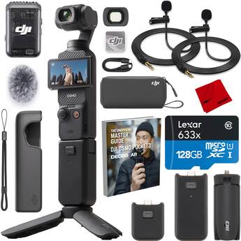 Bundle DJI Osmo Pocket 3 Creator Combo 4K 120fps 3 Axis Gimbal + Bundle DJI Osmo Pocket 3 Creator Combo 4K 120fps 3 Axis Gimbal +