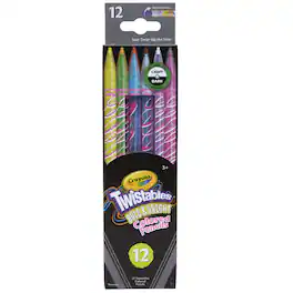 Crayola - Bold & Bright Twistables Colored Pencils 12 Count