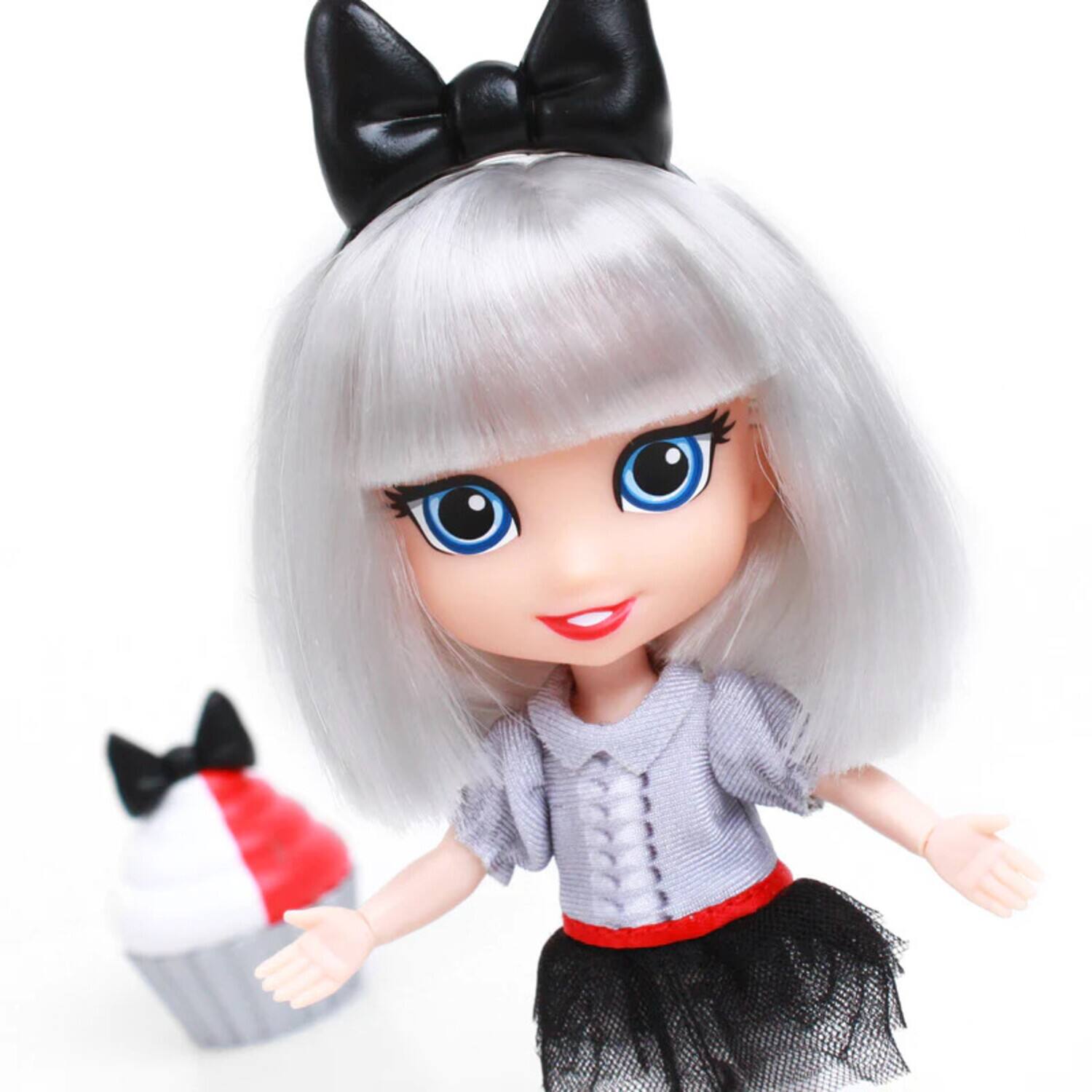 Alt View 3. The Loyal Subjects - Loyal Subjects - For Keeps - Paris Girl with Cupcake Keepsake 5" Action Figure (Net)   - Collectibles - Multicolor.