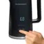 Left. Hamilton Beach - Cool-Touch Digital 1.7 Liter Kettle - Black.