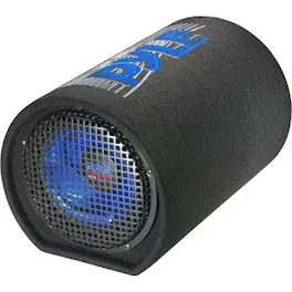 Pyle - 8-Inch Carpeted Subwoofer Tube Speaker - 400 - Black