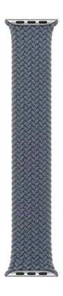 Front. Apple - Apple Watch Band Braided Solo Loop 46Mm Ultramarine SERIES 10 / 11 MY8T3AM/A Sz 12 - Ultramarine.