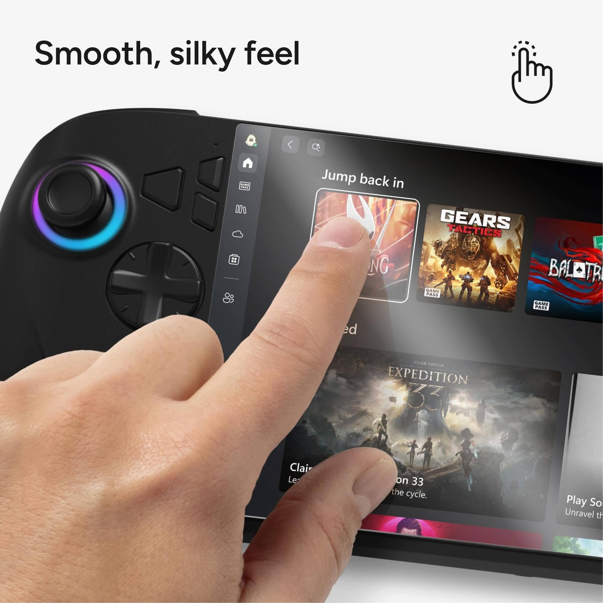 Smooth, silky feel

Jump back in

Gears Tactics
Baltra
Expedition 33
Clair Leair on 33 the cycle.

Play So Unravel the