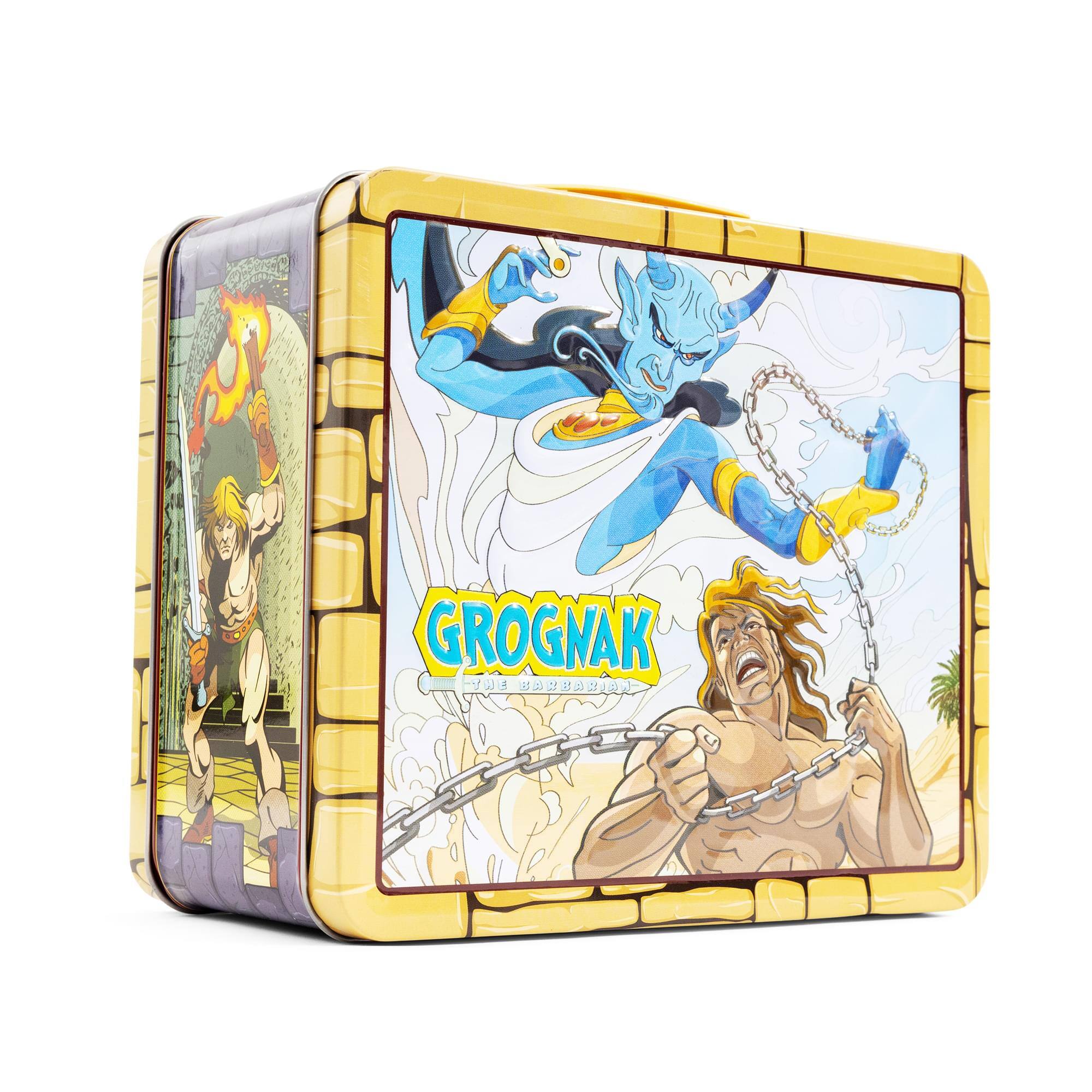 Toynk - Fallout Grognak The Barbarian Metal Lunchbox - Multi-Colored