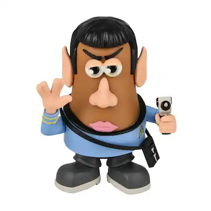 Front. Super Impulse - Star Trek Spock 4 Inch Poptater Figure.